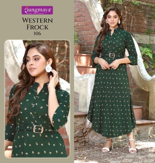 Rangmaya Long Kurtis Catalog